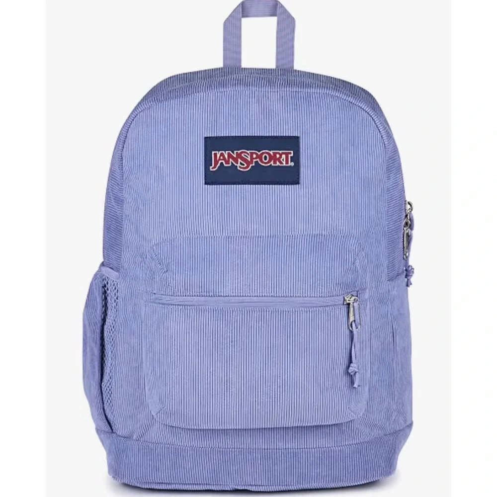 JanSport Cross Town Plus Remix Backpack, Lavender Ash Corduroy